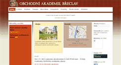 Desktop Screenshot of oabv.cz