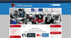Desktop Screenshot of odysseus.oabv.cz