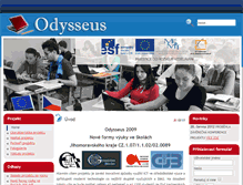 Tablet Screenshot of odysseus.oabv.cz